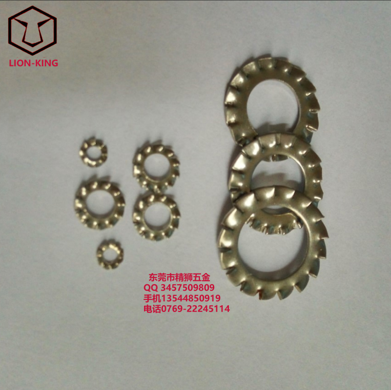 供應(yīng)環(huán)保外鋸齒鎖緊墊圈，不銹鋼外多齒墊圈