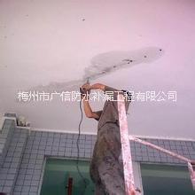 供应用于房屋补漏的梅州市房屋为什么漏雨漏水梅州市天面裂缝灌浆防水补漏堵漏公司图片