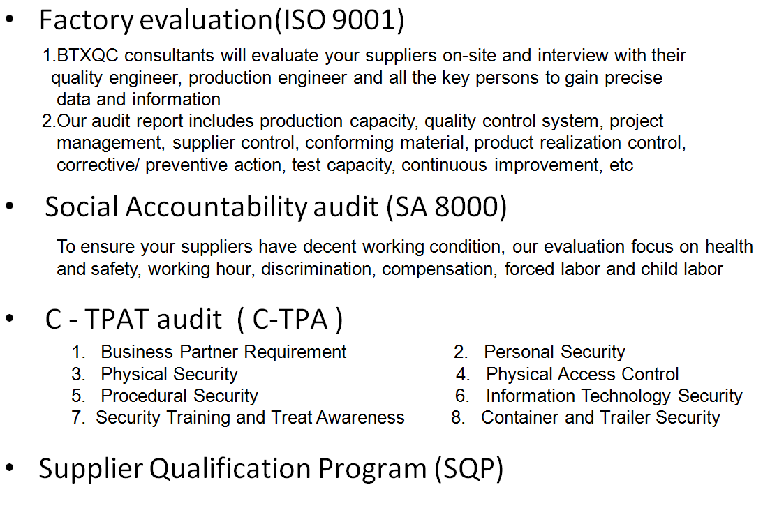 供应工厂审核审计 ISO9001-质量体系审核