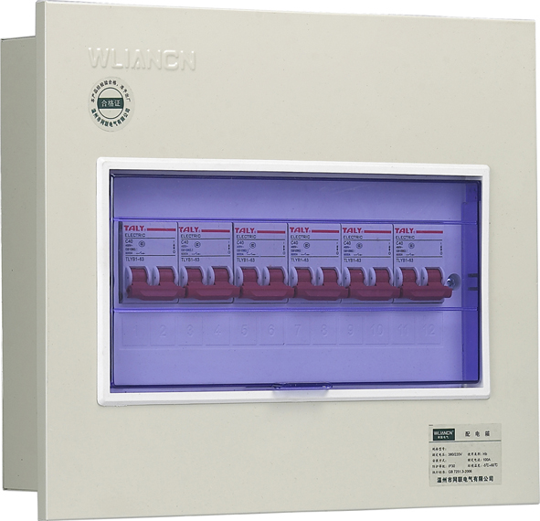 供应用于家用弱电箱的暗装家用室内10位12回路照明箱图片
