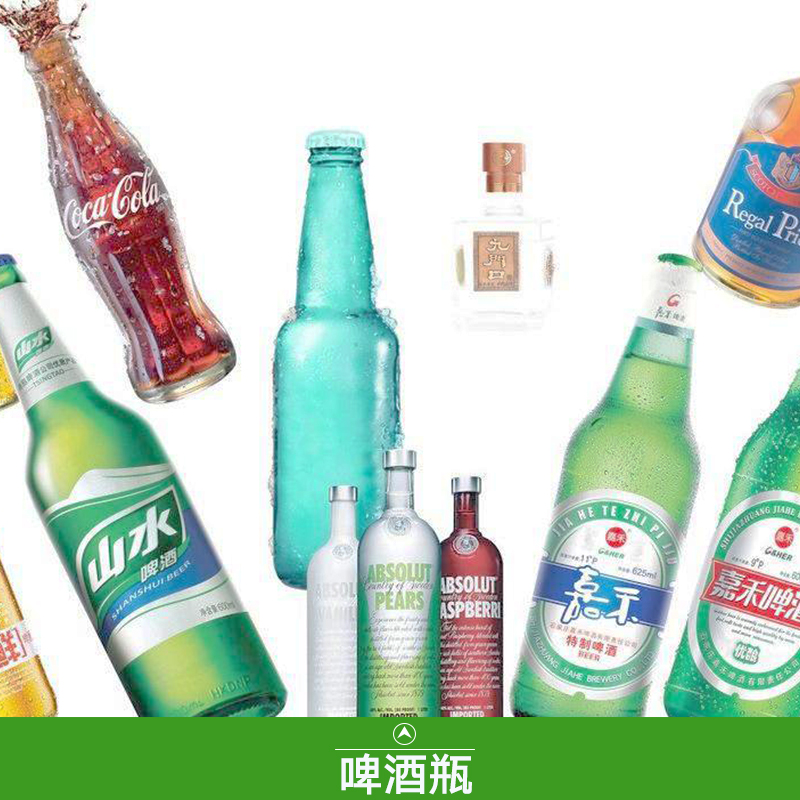 徐州三江玻璃制品供应啤酒瓶 卡扣玻璃啤酒瓶 烤花啤酒瓶批发