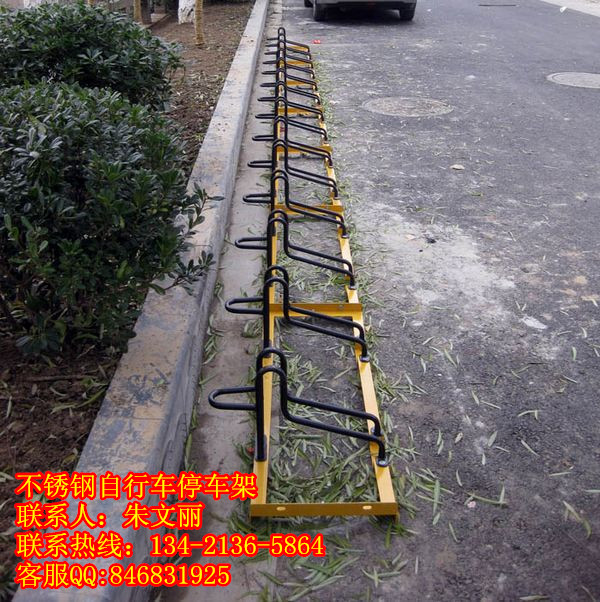 非機(jī)動(dòng)車停車架、鎖車架圖片