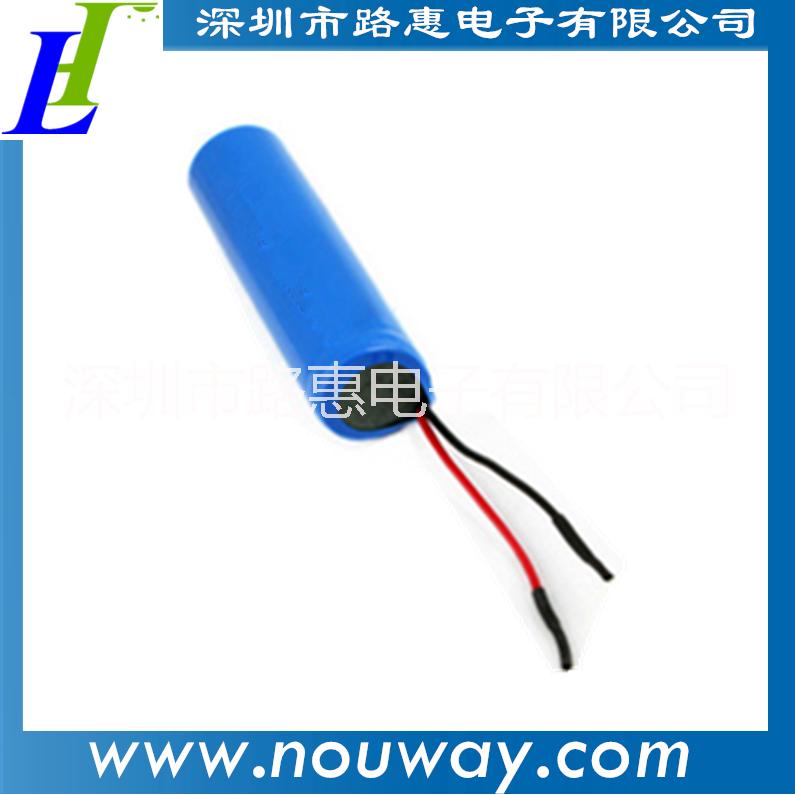 18650圆柱锂电池组加保护板可充电3.7V 3000MAH