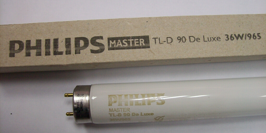 供应PHILIPS TL-D 90 De Luxe 36W/965/950烟叶分选专用灯管