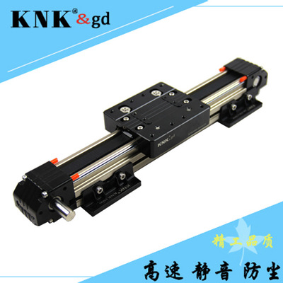 东莞市KNK6008线性模组厂家供应用于自动化设备的KNK6008线性模组，直线滑台，电动滑台，同步带驱动模组