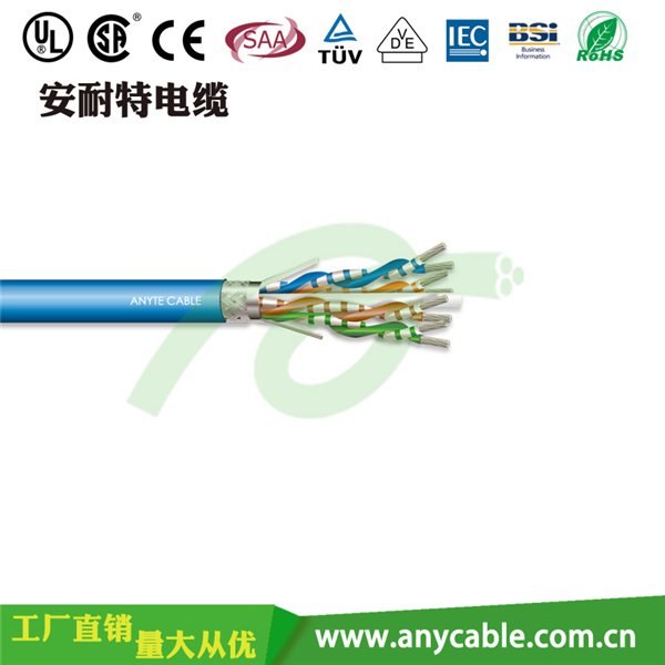 Cat5e五类编织屏蔽网络线