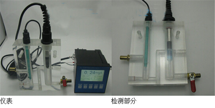 工业在线余氯检测仪工业在线余氯检测仪溶解氧检测仪，PH计，实时检测，全天监控，杭州陆恒厂家直销图片