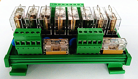 PLC继电器模组模块图片