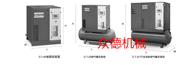 阿特拉斯•科普柯 无油螺杆压缩机图片