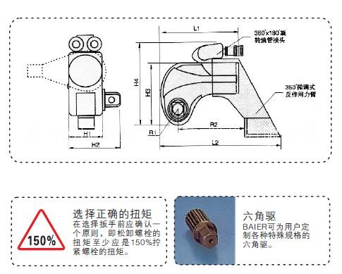 进口驱动式液压扭矩扳手液压扭矩扳手图片