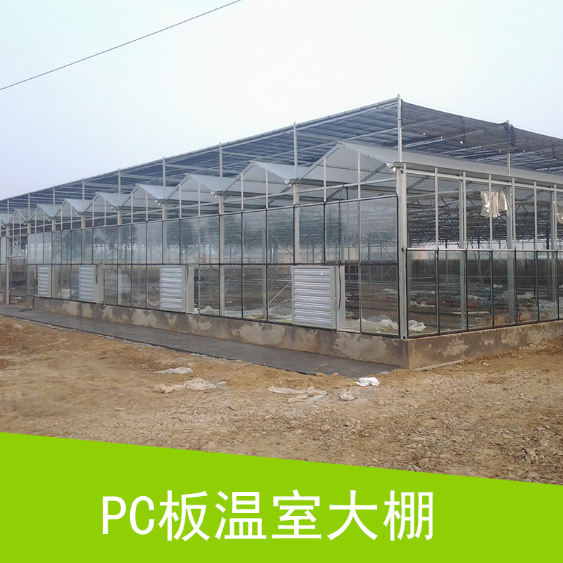 PC板温室大棚 连栋智能阳光房温室大棚 种植养殖生态大棚 文洛型温室大棚图片