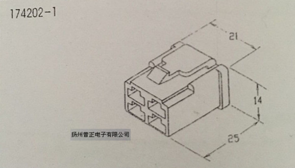 现货长期供应安普AMP连接器AMP接插件174202-1图片