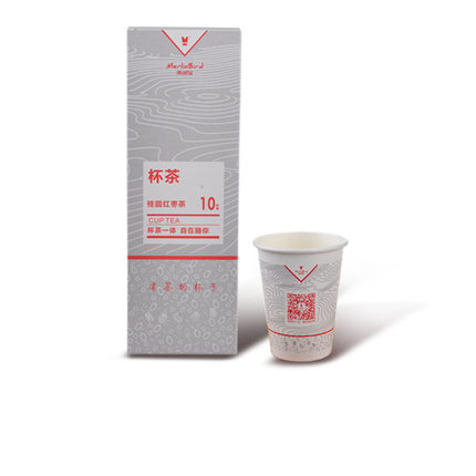 隐茶杯美灵宝桂圆红枣茶杯茶一体有茶的杯子