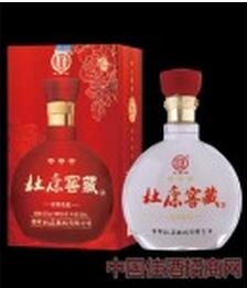 杜康窖藏酒富贵花瓷三钻图片