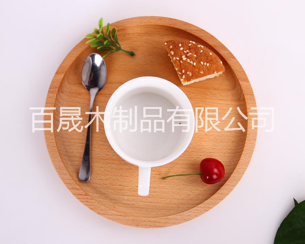 桌面榉木咖啡杯垫 木质茶杯隔热餐图片