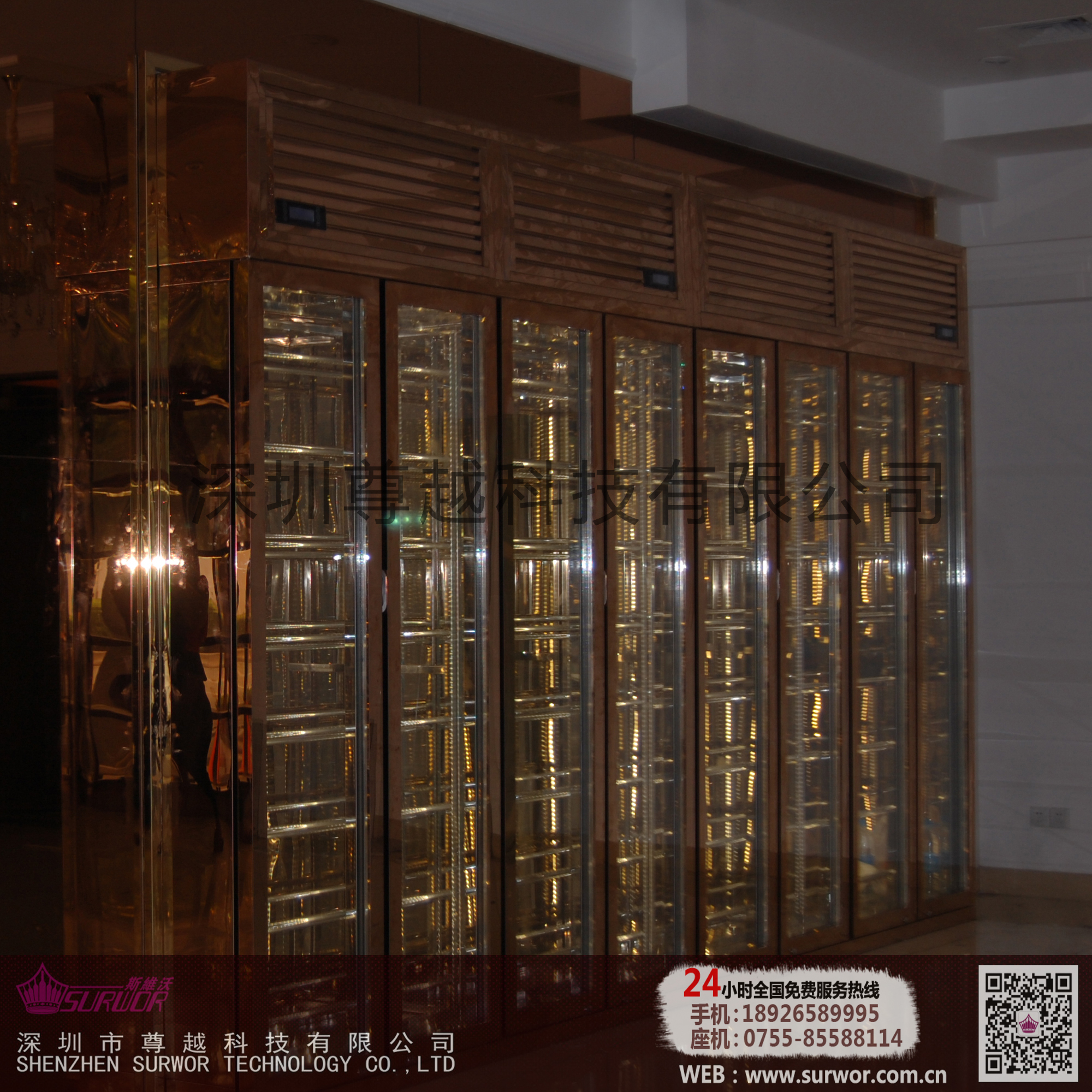 定做恒溫酒柜圖片