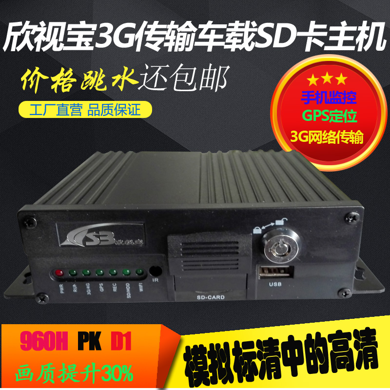 画面流畅的3G车载录像机图片