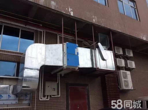 長(zhǎng)安廚房排煙工程圖片