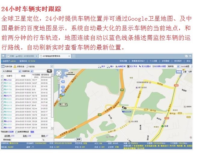 沃典GPS卫星定位系统   GPS车辆管理平台图片