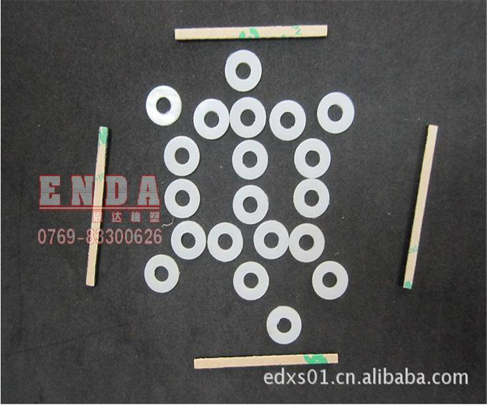 家具紧固螺丝垫片白色赛钢垫圈黑色POM塑胶垫桌椅塑料介子绝缘平垫片F4华司