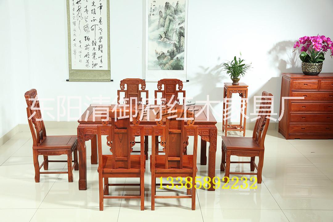 东阳红木家具,缅花,红木餐桌价格