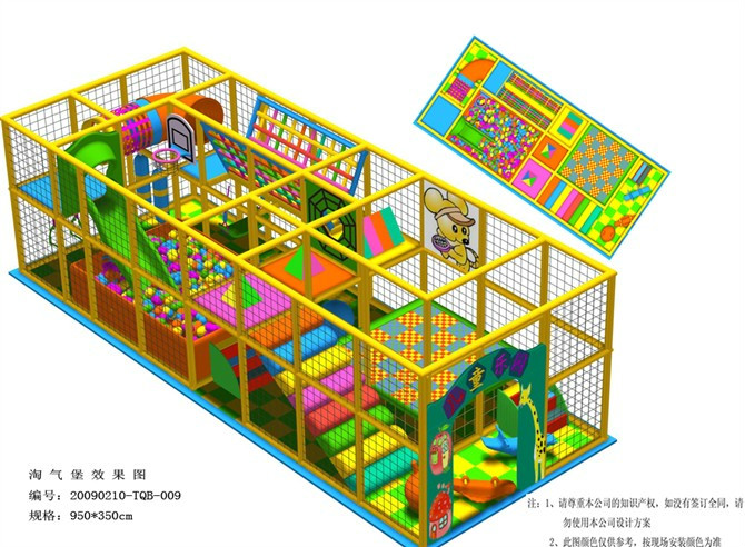 石家庄栾城室内淘气堡制作公司栾城大型儿童室内乐园栾城玩具公司图片