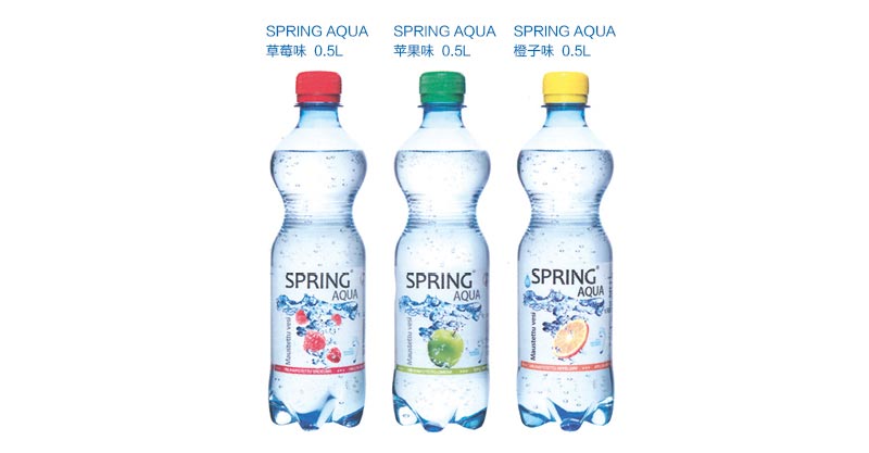 SPRING AQUA水果味汽水图片