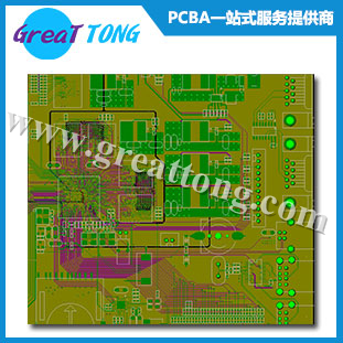 深圳宏力捷提供八层纺纱机电路板设计_PCB打样图片