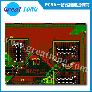 四层平衡车控制板电路板抄板_PCB抄板打样-深圳宏力捷图片