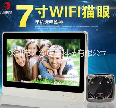 智能猫眼可视门铃WIFI猫眼图片