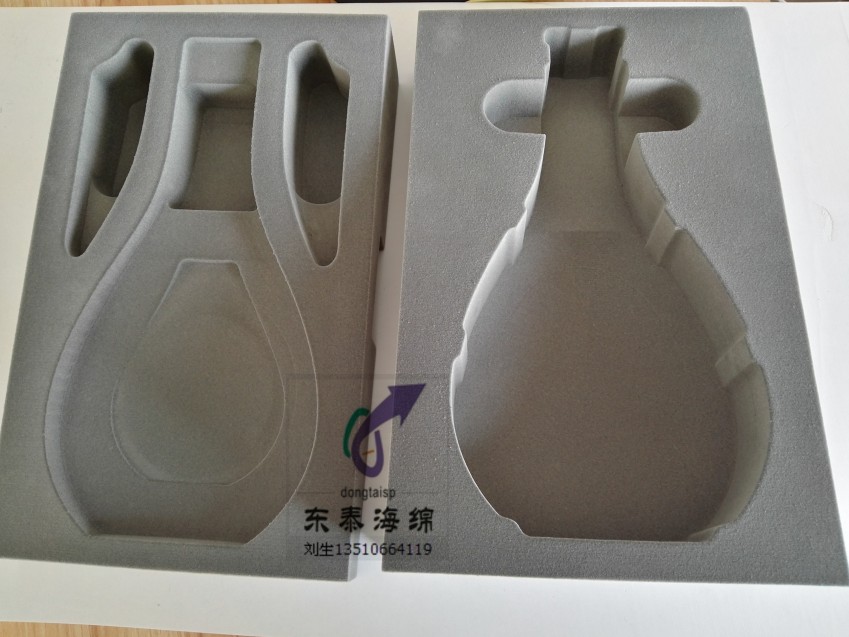 EVA生产产家 EVA制品价格 EVA泡棉LOGO加工 打磨手柄套 植绒EVA酒盒 EVA内衬图片