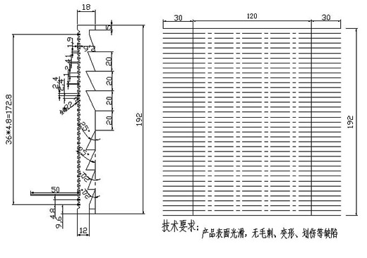 LED路灯散热器，路灯专用散热器图片