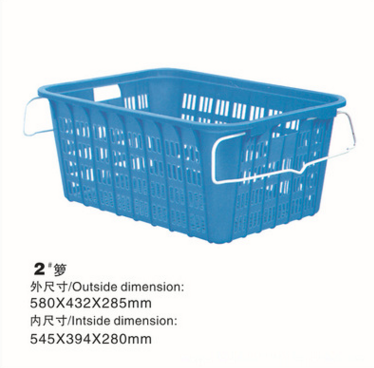 塑料铁耳菜箩筐图片