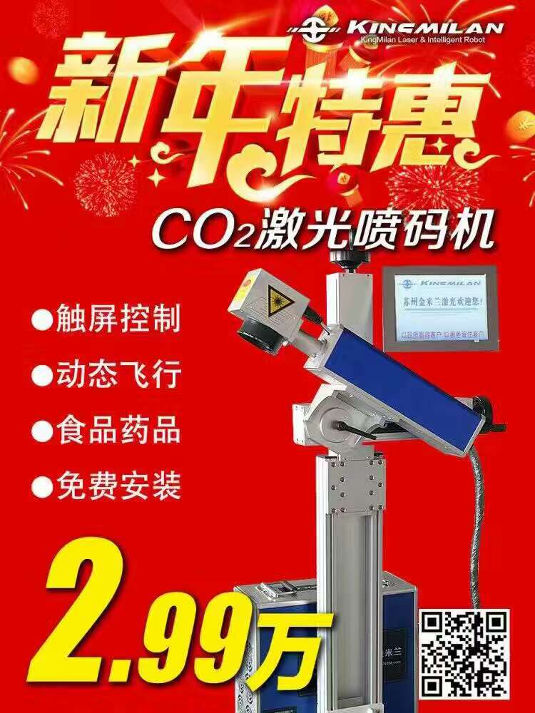 CO2激光喷码机 6S工厂制造图片