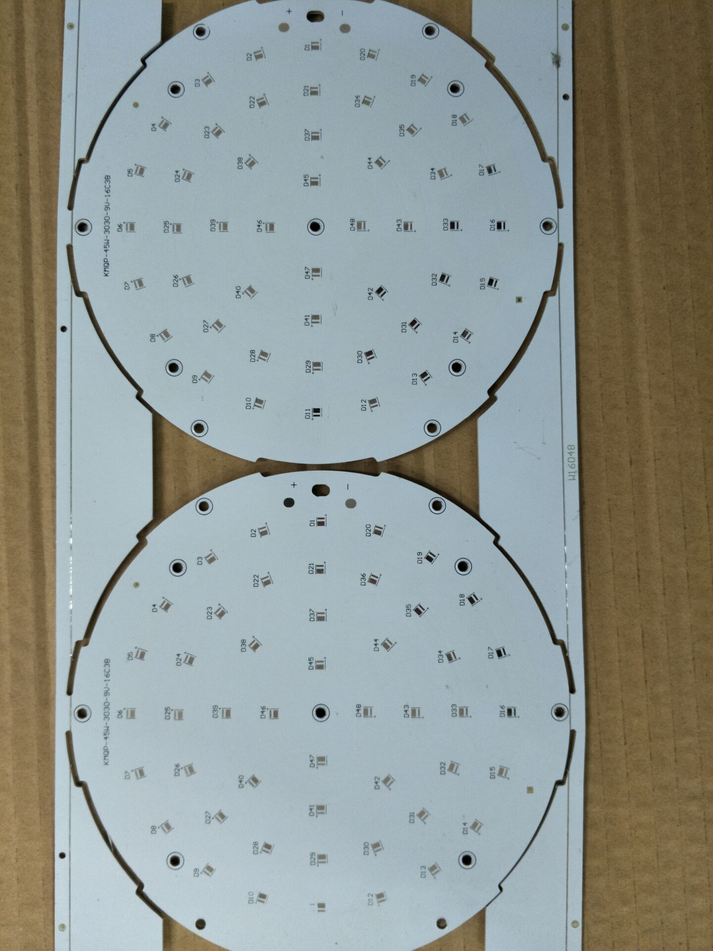 供应LED0.3MM0.4MM超薄面板灯线路板铝基板厂家