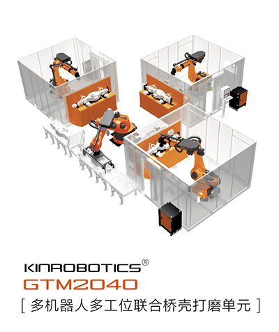 GTM2040桥壳铸件打磨机器人图片