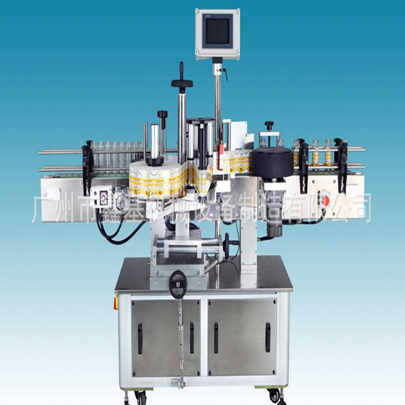 洗发水瓶贴标机 全自动/半自动生产线各种瓶型快速贴标机图片
