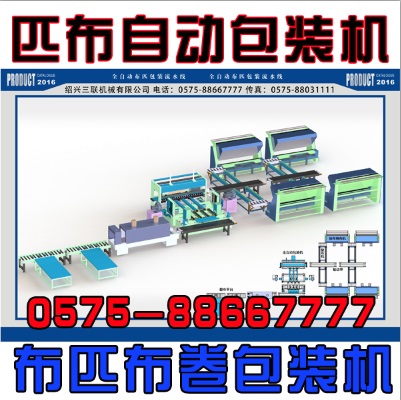 全自动布匹包装机图片