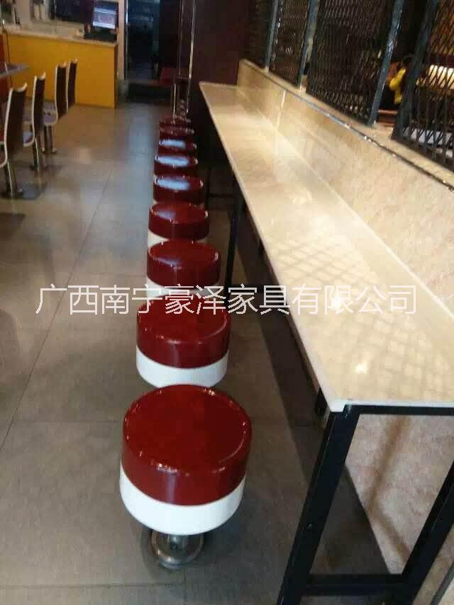 玻璃鋼固定低吧凳