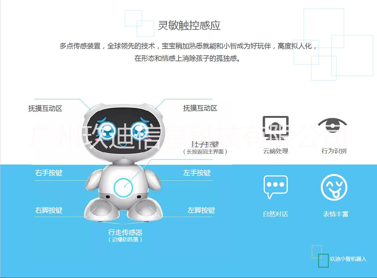 玖迪机器人，小智机器人，玖迪小智酷宝儿童早教陪伴机器人图片