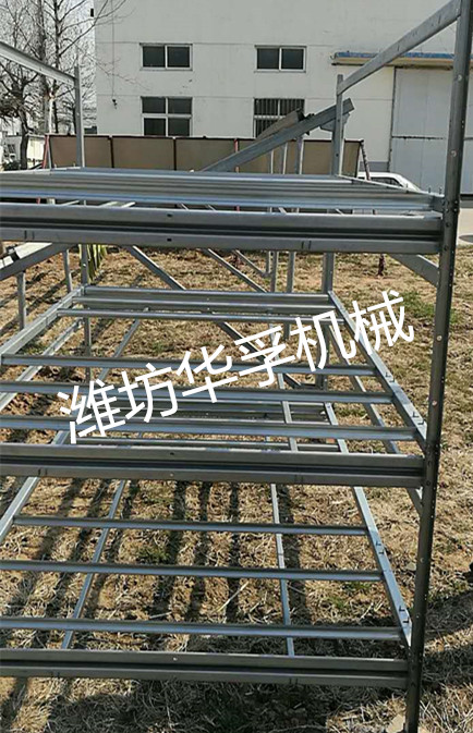 肉鸡笼养型材成型设备集约化笼养型材设备养鸡设备用型材成型机笼养设备型材滚压机图片