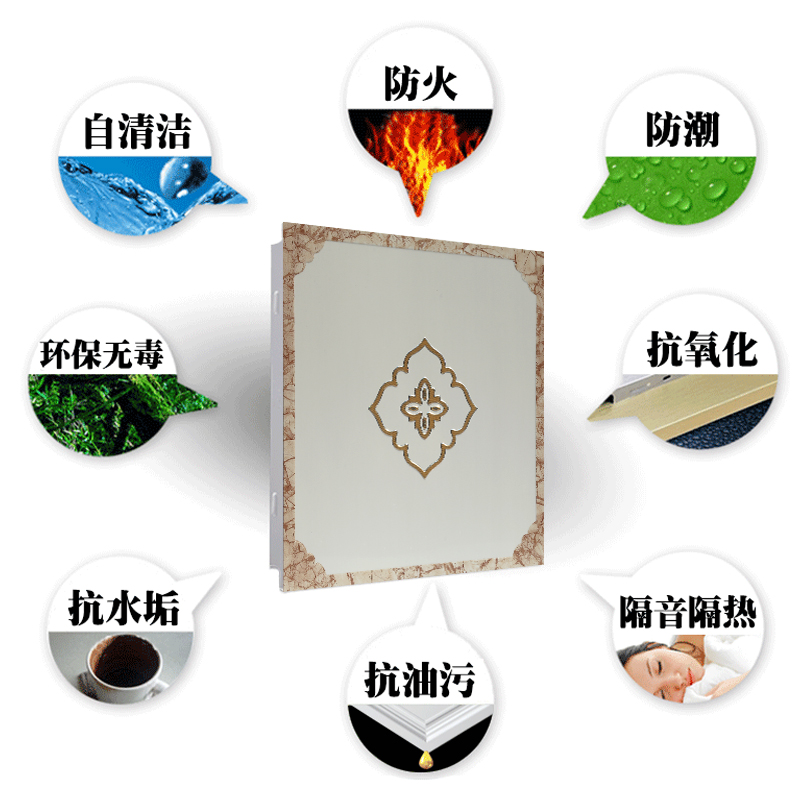 集成吊頂鋁扣板圖片/集成吊頂鋁扣板樣板圖 (2)