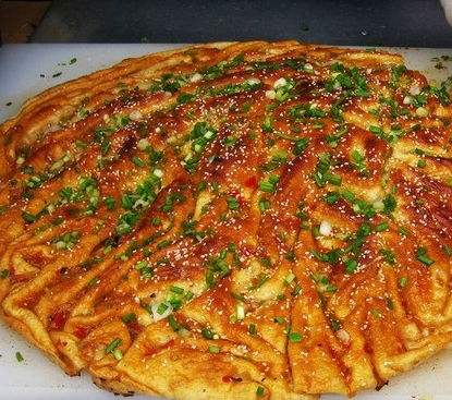 土家醬香餅的制作圖片