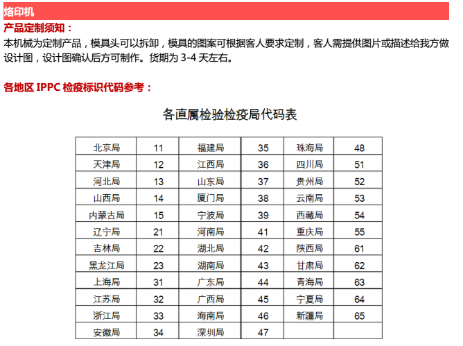 手持木制品一体烙印机识别商标logo图案IPPC烙印机HSD-320A图片