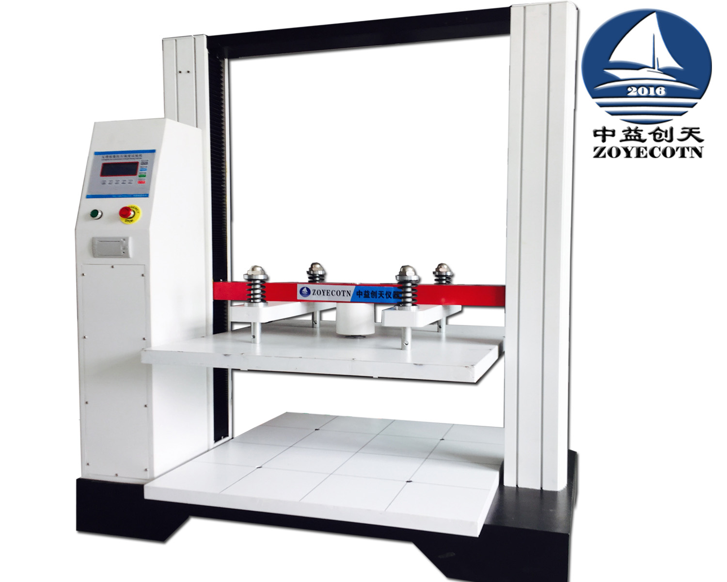 电脑测控抗压试验机、抗压测试仪、纸箱堆码试验机中益创天电脑测控纸箱包装箱抗压试验机图片