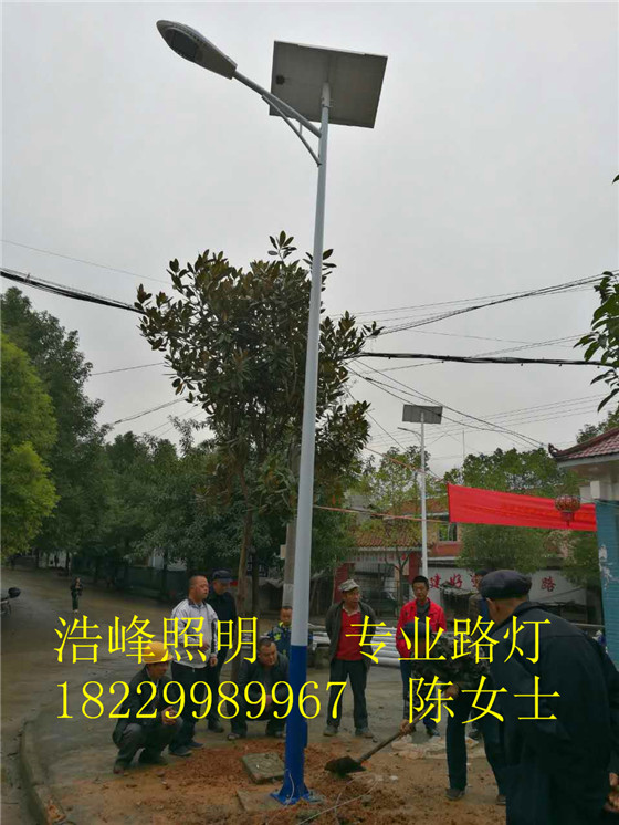 湖南永州LED太阳能路灯厂家直销太阳能路灯批发图片