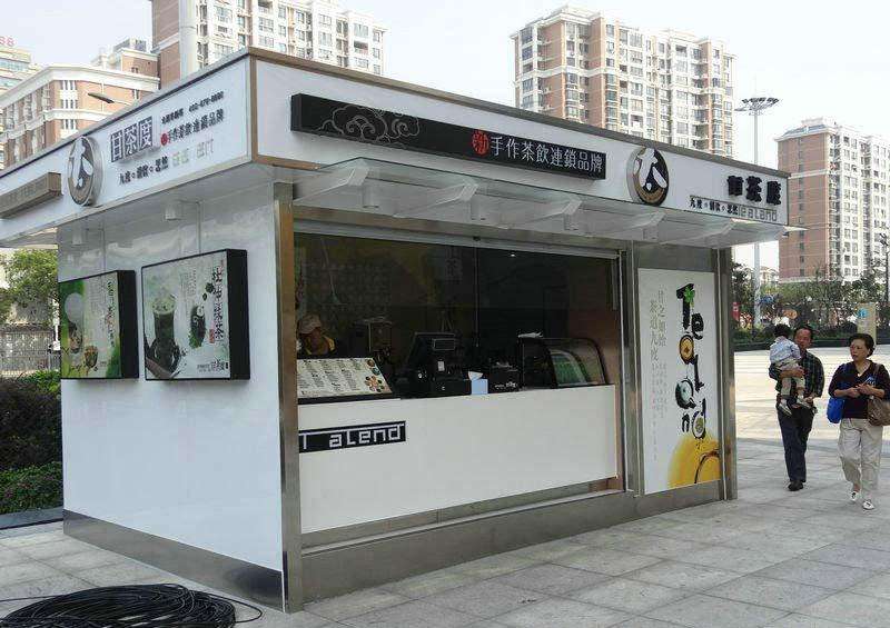 廠家一手貨源景區(qū)奶茶亭，奶茶亭款式