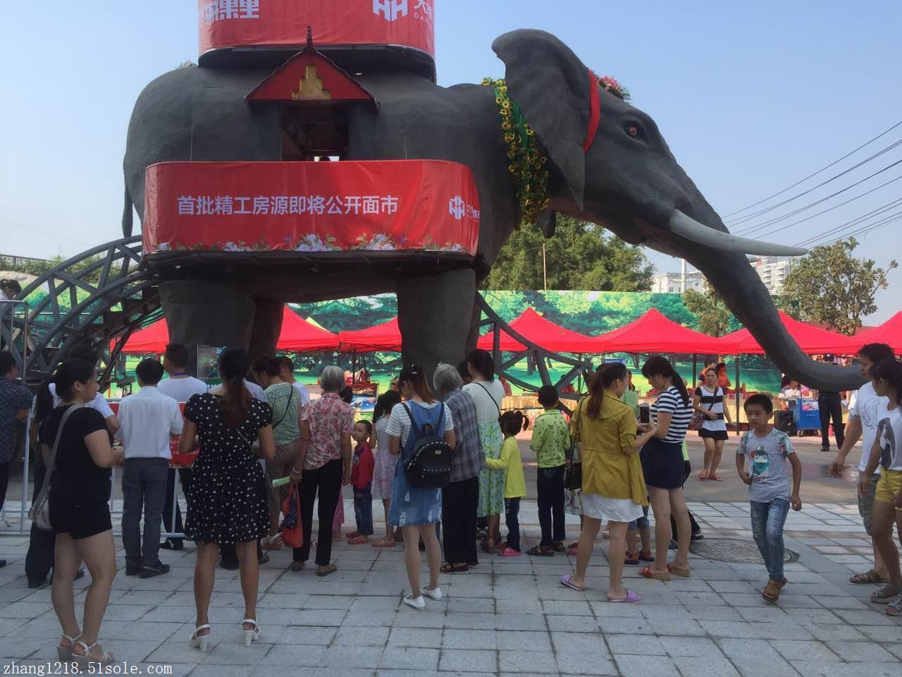 巡游机械大象大型暖场神器机械大象生产厂家质量保证出租价格