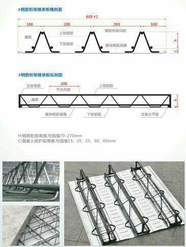 钢筋桁架楼承板