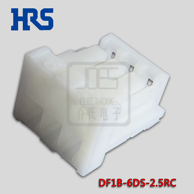 广濑双排6孔2.5mm间距胶壳DF1B-6DS-2.5RC现货Hirose胶壳连接器江苏代理HRS正品图片